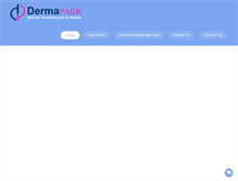 Tablet Screenshot of dermapack.net